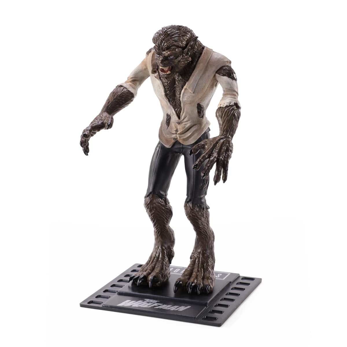 NOBLE COLLECTION Bendyfig Universal Monsters Wolfman Figurine