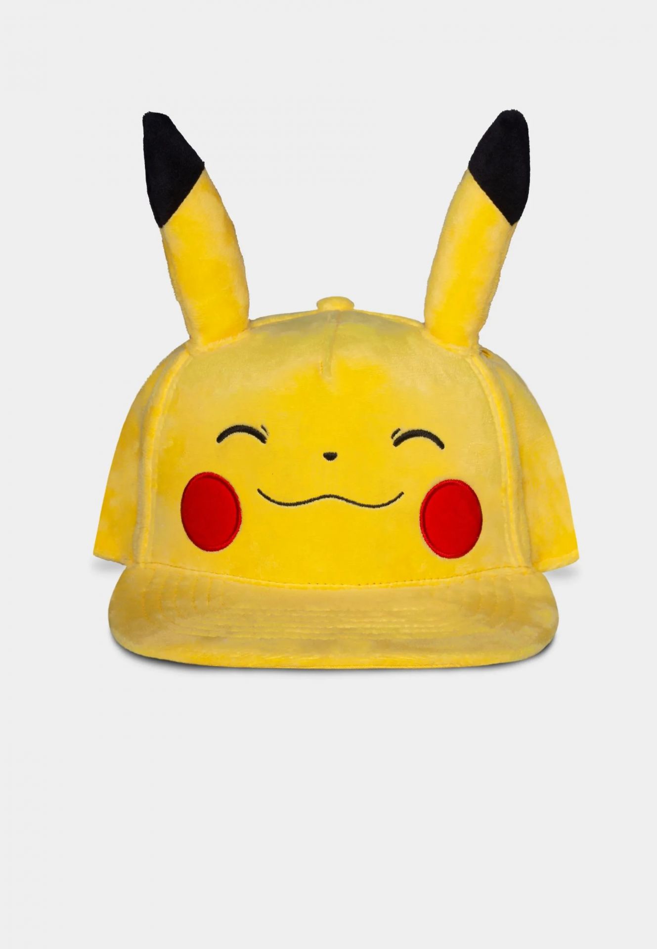 DIFUZED POKEMON - SMILING PIKACHU PLUSH MEN'S SNAPBACK