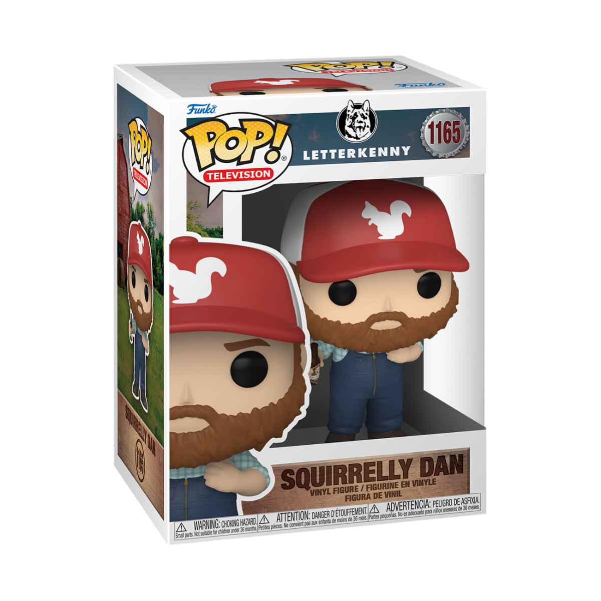 FUNKO POP TELEVISION: LETTERKENNY -SQUIRRELLY DAN