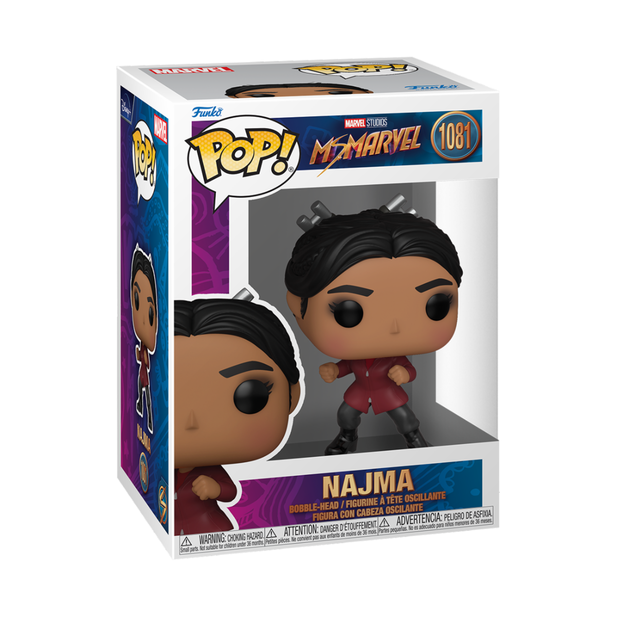 FUNKO POP: MARVEL - MS. MARVEL - NAJMA