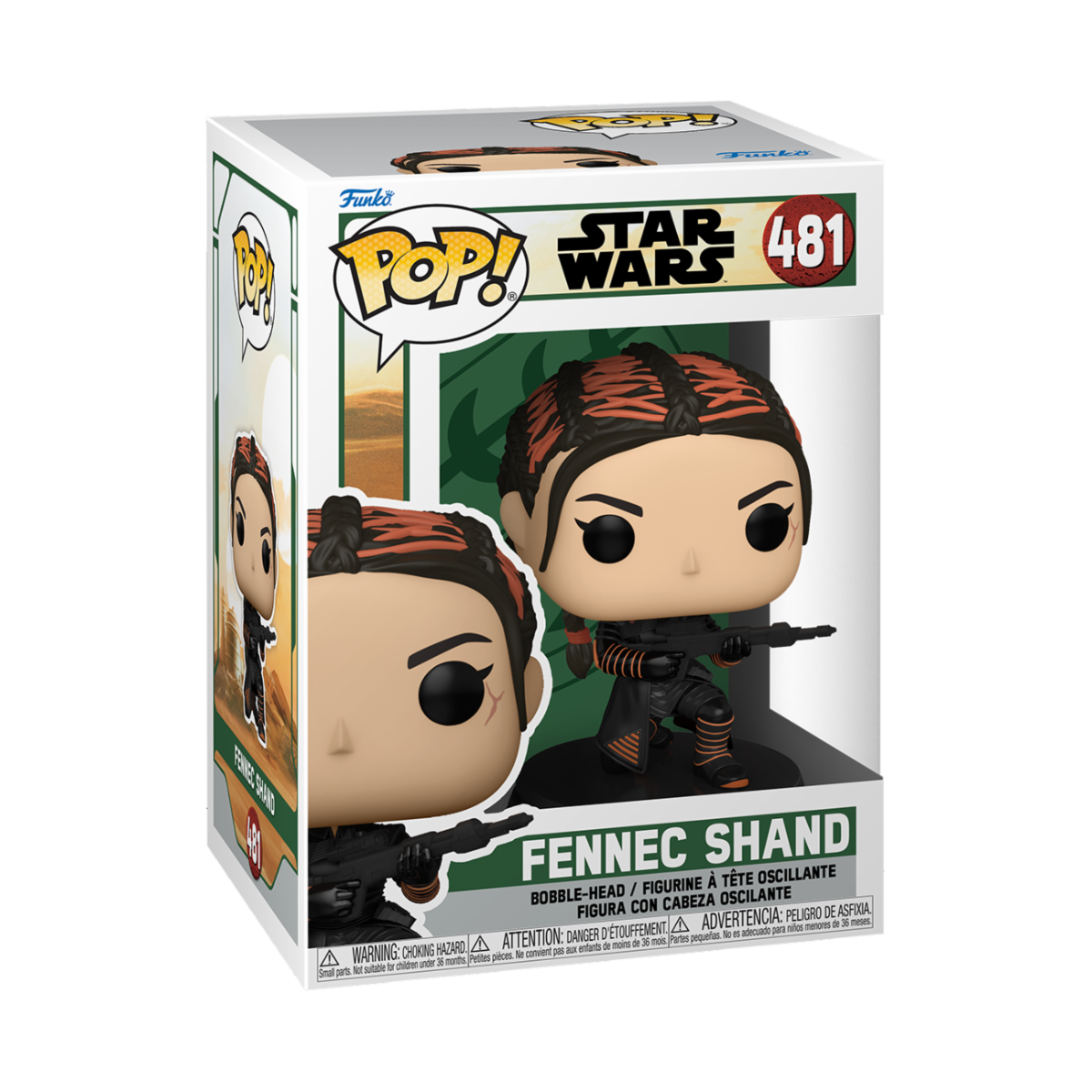 FUNKO POP STAR WARS: BOBF - FENNEC SHAND