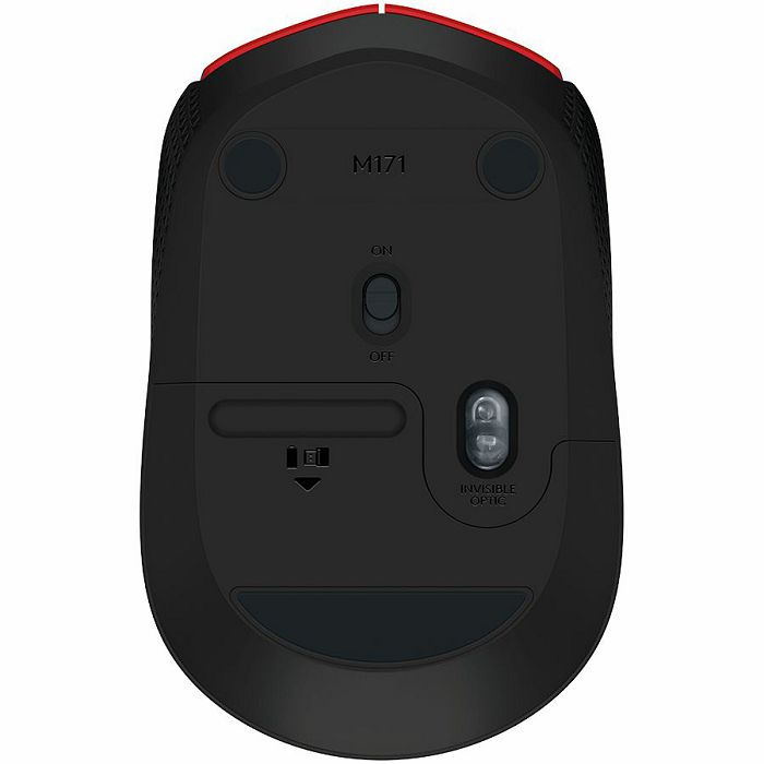 LOGITECH M171 Wireless Mouse - RED