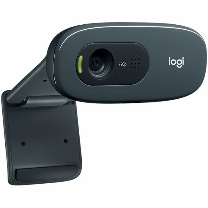LOGITECH C270 HD Webcam - BLACK - USB