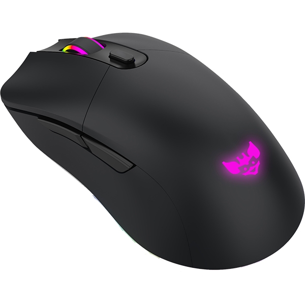 Gaming mouse BYTEZONE Morpheus wireless-wired / RGB (16,8M colors) / max DPI 10K / optical / matte UV coating (black)