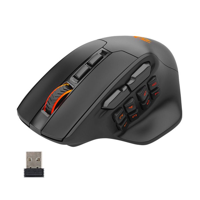 MOUSE - REDRAGON AATROX PRO M811-RGB WIRELESS - 6950376715340