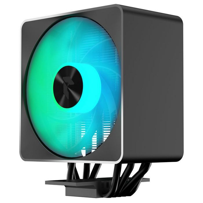 APNX AP1-V CPU cooler - 120mm, black AP1-5pipe ARGB BK