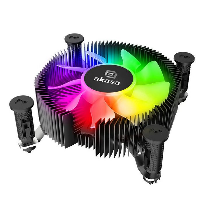 Akasa Vegas Chroma iLG CPU cooler Intel LGA 1700, ARGB AK-CC6615BP01