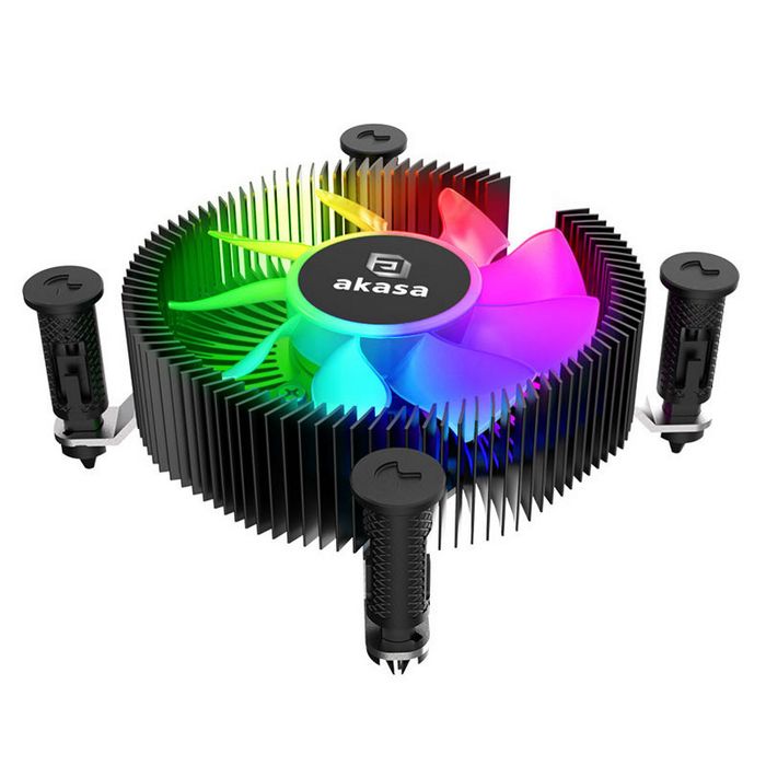 Akasa Vegas Chroma iLG CPU cooler Intel LGA 1700, ARGB AK-CC6615BP01