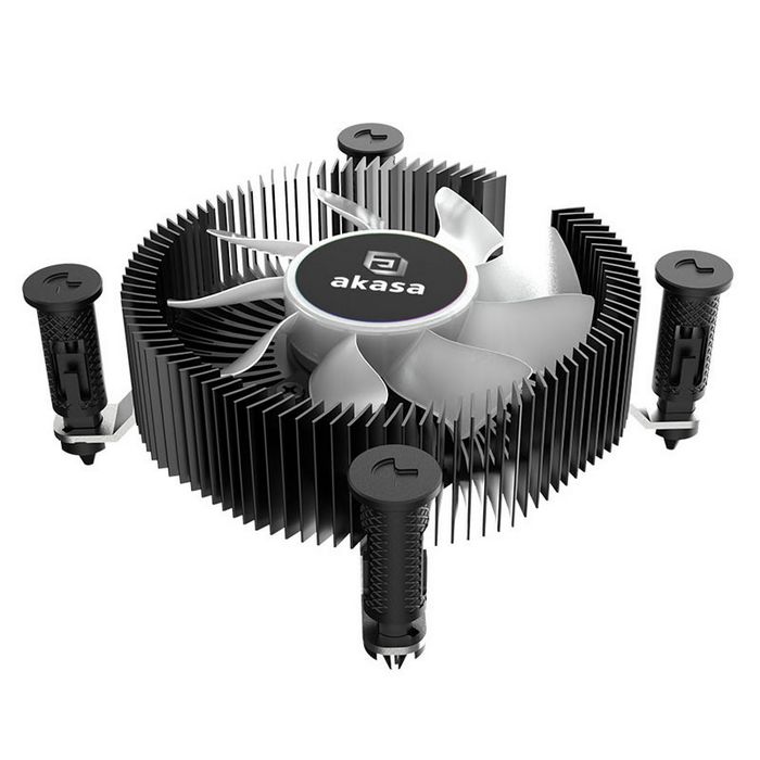 Akasa Vegas Chroma iLG CPU cooler Intel LGA 1700, ARGB AK-CC6615BP01