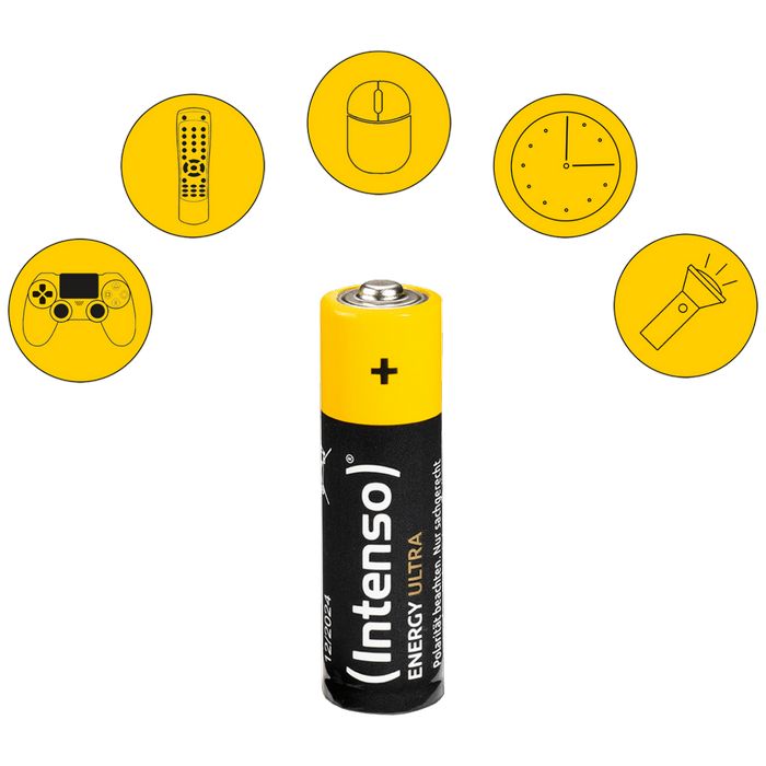 (Intenso) Baterija alkalna, AA LR6/10, 1,5 V, blister 10 kom
