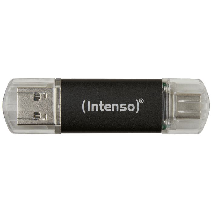 (Intenso) USB Flash drive 128GB, USB 3.2, USB-C, USB-A, Twist Line - USB3.2-128GB/Twist Line