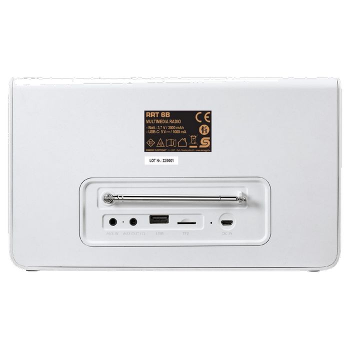 SAL Retro radio, AM-FM-BT-USB-mSD - RRT 6B