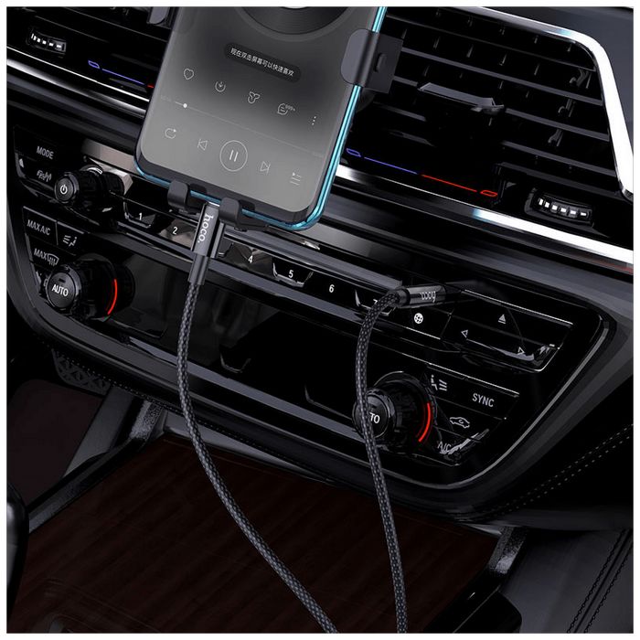 hoco. Audio kabl USB type C na 3.5 mm, 1.0 met - UPA19 Black