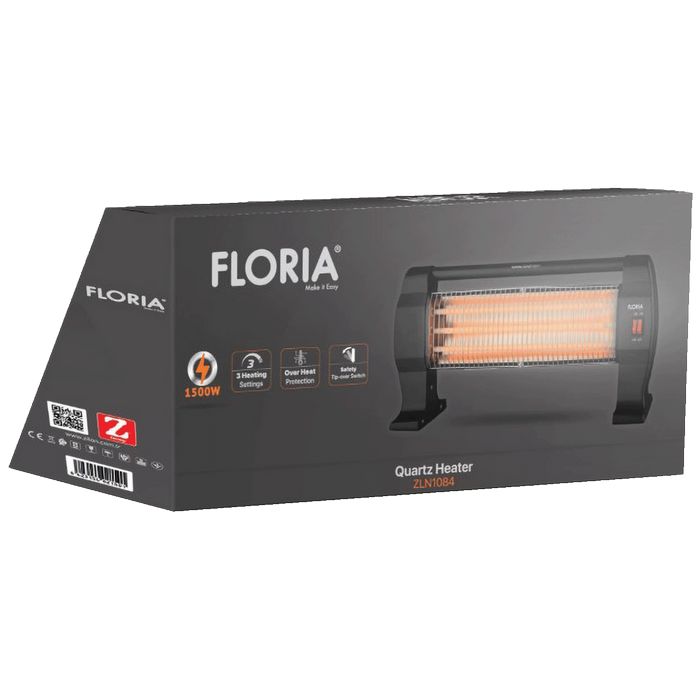 Floria Grijalica sa halogenim ( kvarcnim ) grijačem, 1200 W - ZLN1084 BK