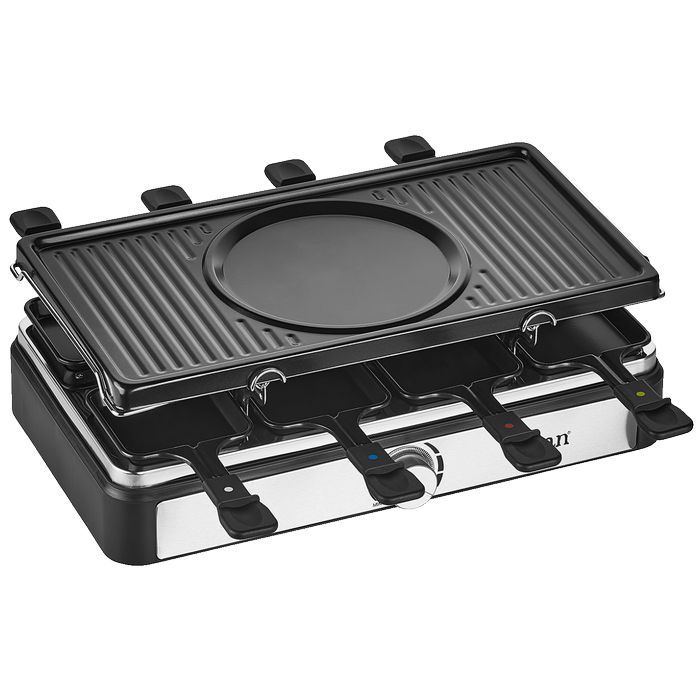 Zilan Električni Roštilj / Raclette / Fondue od sira, 3u1, 1400W - ZLN8856