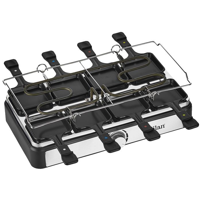 Zilan Električni Roštilj / Raclette / Fondue od sira, 3u1, 1400W - ZLN8856
