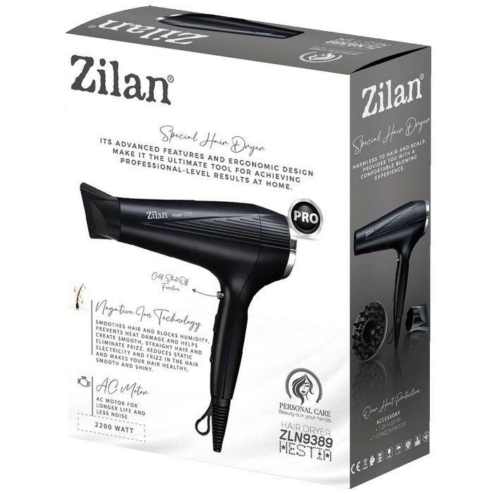 Zilan Fen za kosu, 2200 W - ZLN9389 Hestia