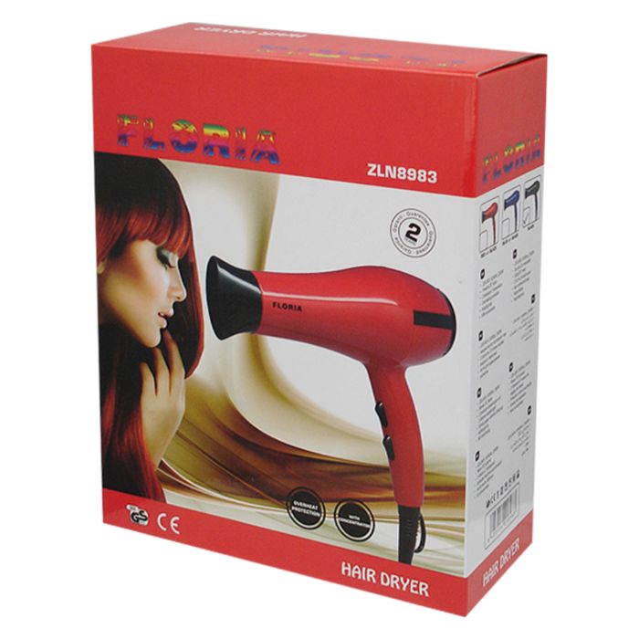 Floria Sušilo za kosu, 2000 W, plava - ZLN8985