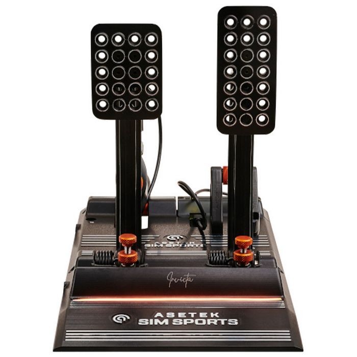 Asetek SimSports Invicta Sim Racing - Brems- und Gaspedal + Kupplung-GABU-331