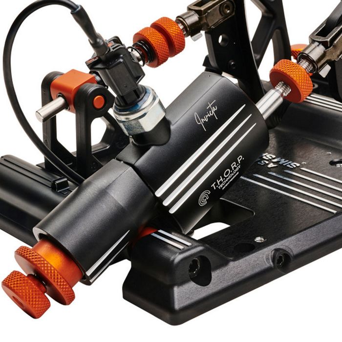 Asetek SimSports Invicta Sim Racing - Brems- und Gaspedal + Kupplung-GABU-331