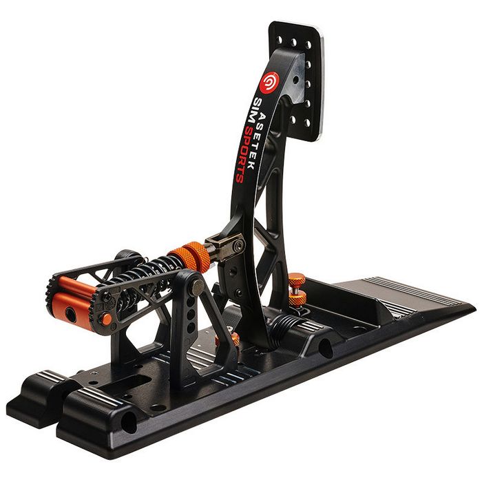 Asetek SimSports Invicta Sim Racing - Brems- und Gaspedal + Kupplung-GABU-331