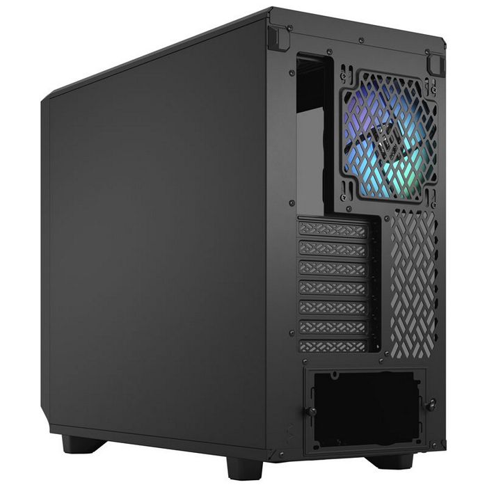 Fractal Design Meshify 2 Lite RGB Midi Tower Light Tint, Tempered Glass, black FD-C-MEL2A-05