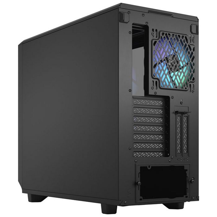 Fractal Design Meshify 2 RGB Midi Tower, Light Tint, Tempered Glass, black FD-C-MES2A-06