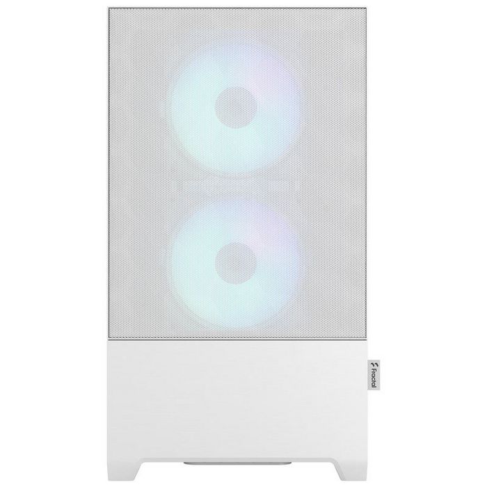 Fractal Design Pop Mini Air RGB Clear Tint Micro-ATX case, tempered glass - white-FD-C-POR1M-01