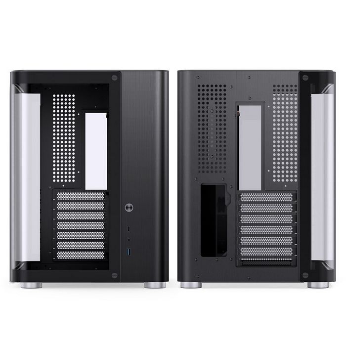 Jonsbo TK-2 2.0 Midi-Tower, Tempered Glass - black TK-2 BLACK