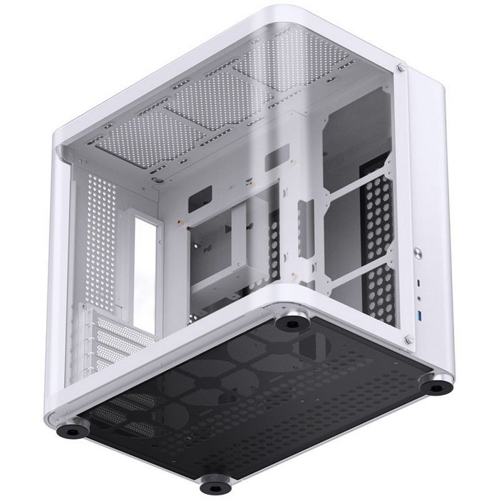 Jonsbo TK-2 2.0 Midi-Tower, Tempered Glass - white TK-2 WHITE