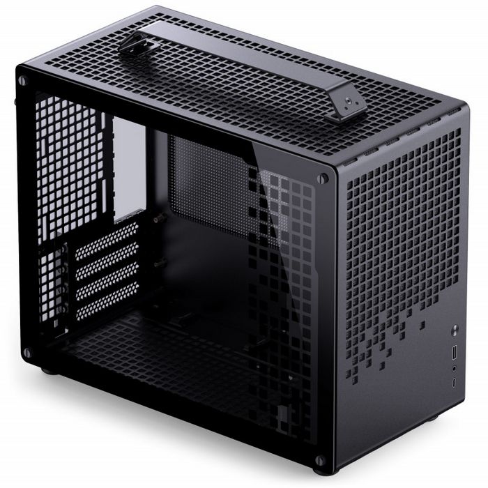 Jonsplus MATX Handle Case Z20 - black-Z20 BLACK