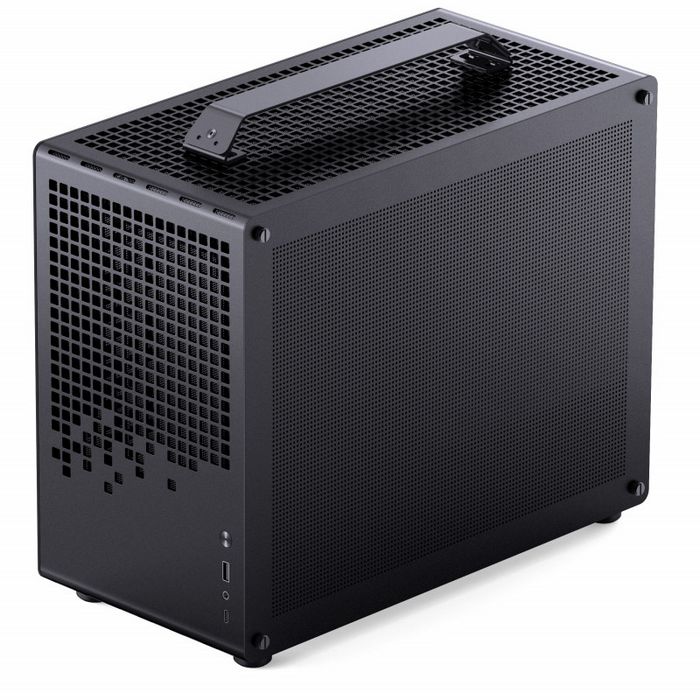 Jonsplus MATX Handle Case Z20 - black-Z20 BLACK