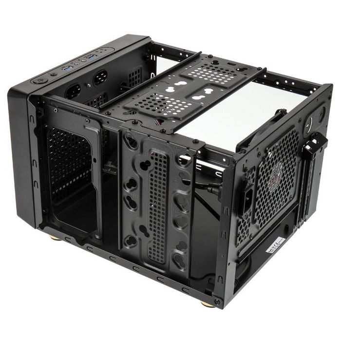 Kolink Satellite Mini-ITX / Micro-ATX case - black SATELLITE