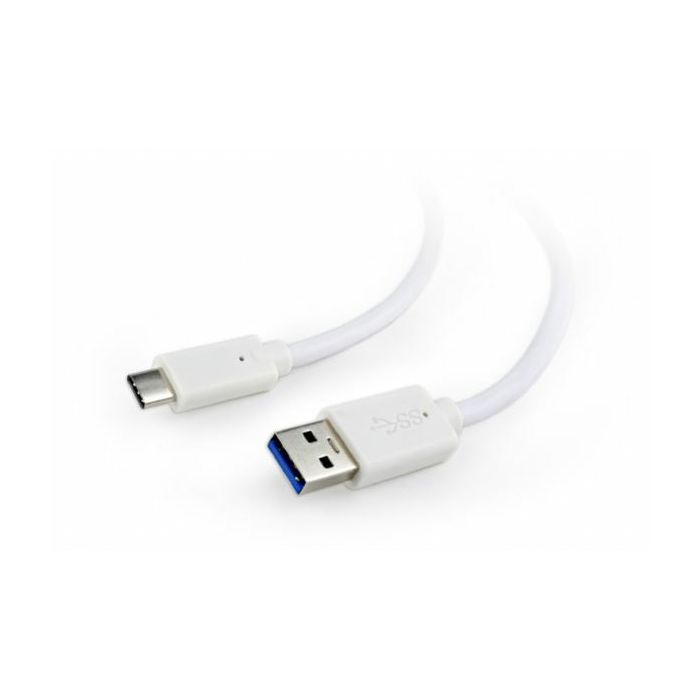 Gembird USB 3.0 AM to Type-C cable (AM CM), 1,8m, white
