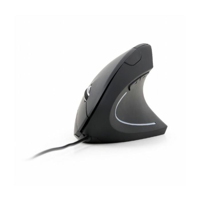 Gembird Ergonomic 6-button optical mouse, black