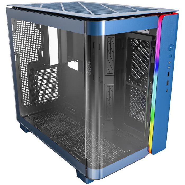 Montech KING 95 Midi Tower, Tempered Glass, ARGB - Berliner Blue -KING95P