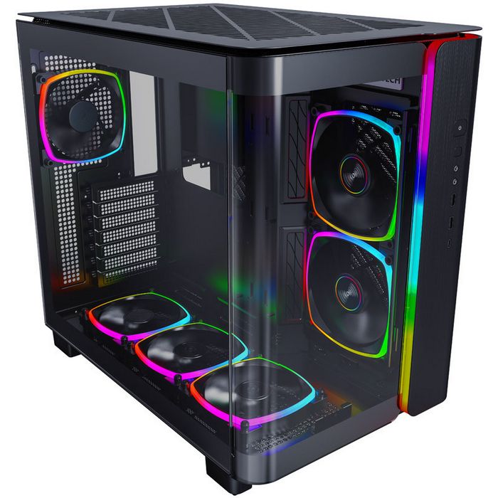 Montech KING 95 PRO Midi-Tower, Tempered Glass, ARGB - black KING95PROB