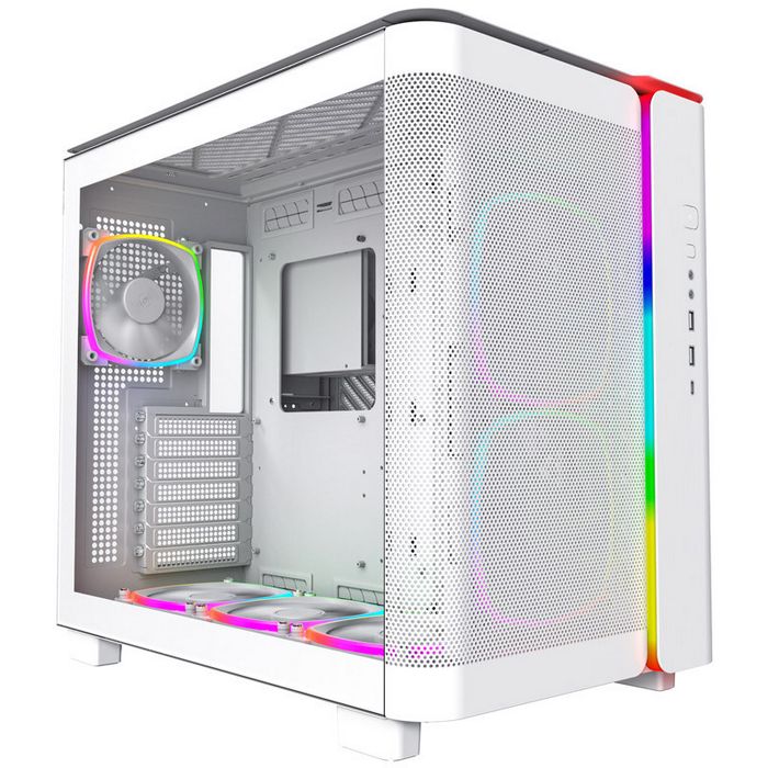 Montech KING 95 PRO Midi-Tower, Tempered Glass, ARGB - white KING95PROW
