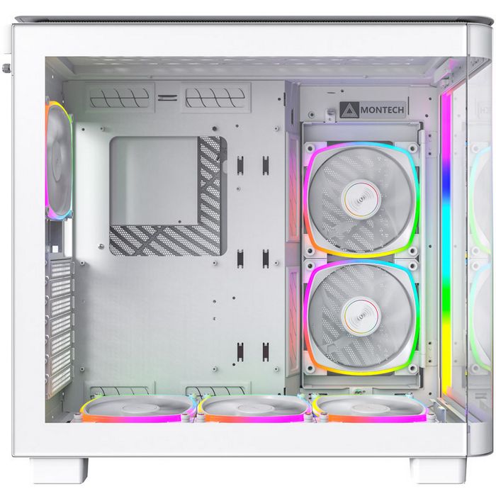 Montech KING 95 PRO Midi-Tower, Tempered Glass, ARGB - white KING95PROW