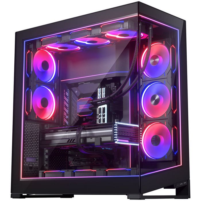 PHANTEKS NV9 Premium DRGB Kit + Power-Hub, 3x für outer frame, 1x Motherboard cable cover - black-PH-PLEDKT_NV9_DBK01