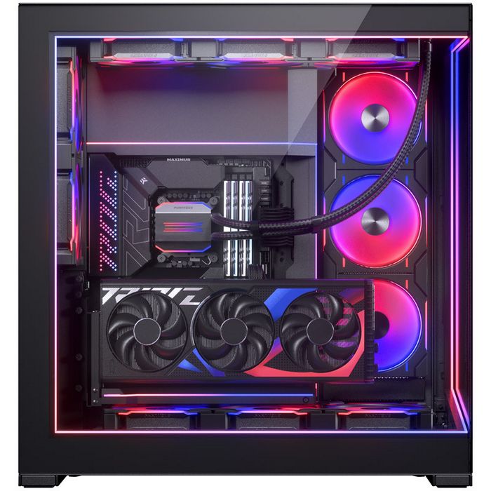 PHANTEKS NV9 Premium DRGB Kit + Power-Hub, 3x für outer frame, 1x Motherboard cable cover - black-PH-PLEDKT_NV9_DBK01