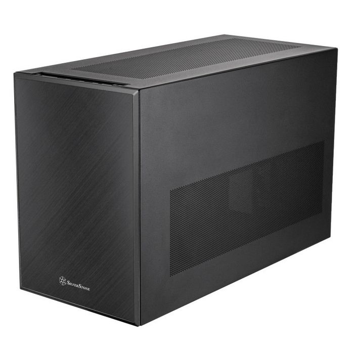 SilverStone SST-SG17B Micro-ATX / Mini ITX Gehäuse - black-SST-SG17B
