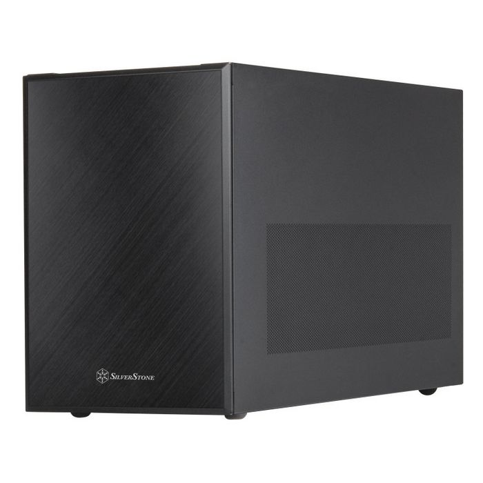 SilverStone SST-SG17B Micro-ATX / Mini ITX Gehäuse - black-SST-SG17B