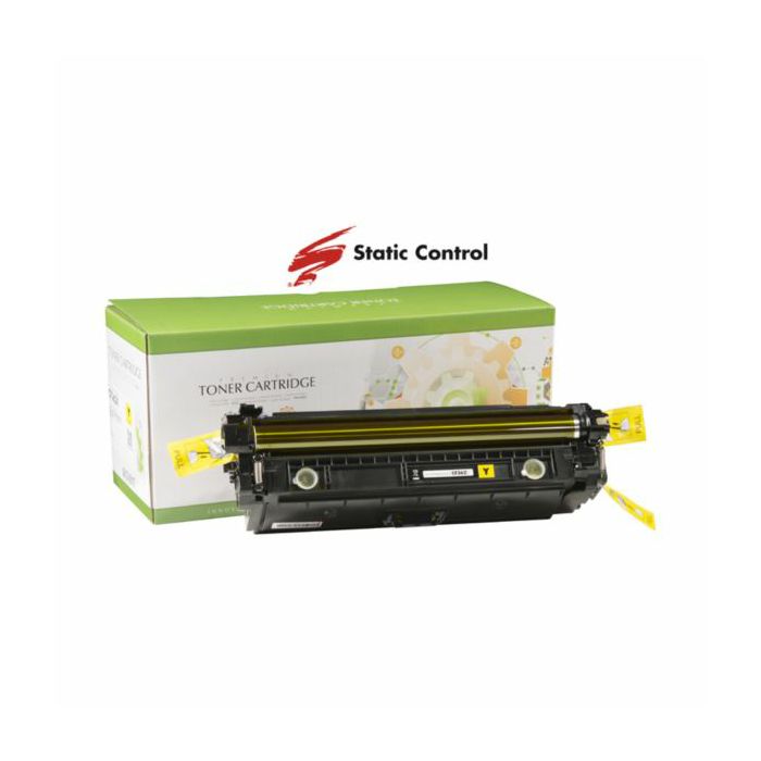Toner Static Control HP Canon CF362A CRG-040Y
