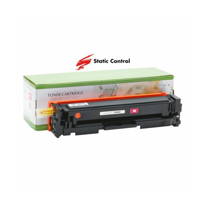 Toner Static Control HP Canon CF403X Magenta