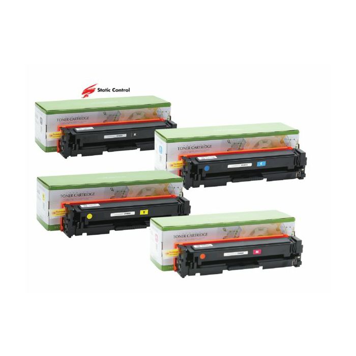 Toner Static Control HP Canon CF400X (201X) BUNDLE