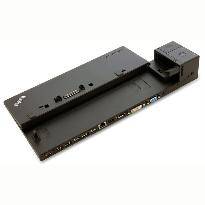 Lenovo ThinkPad Pro Dock 40A1; bez adaptéra s kľúčom;Thinkpad L440, L450, L540, L550, T440, T450, T540, T550, X240 ... - Premium Obnovljeno