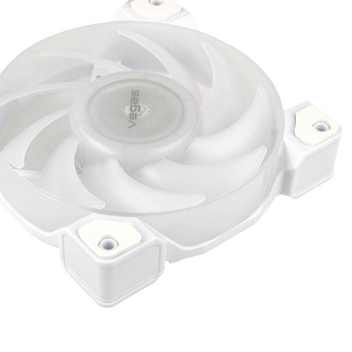 Akasa Vegas A12 Addressable-RGB Fan - 120 mm AK-FN111-WH