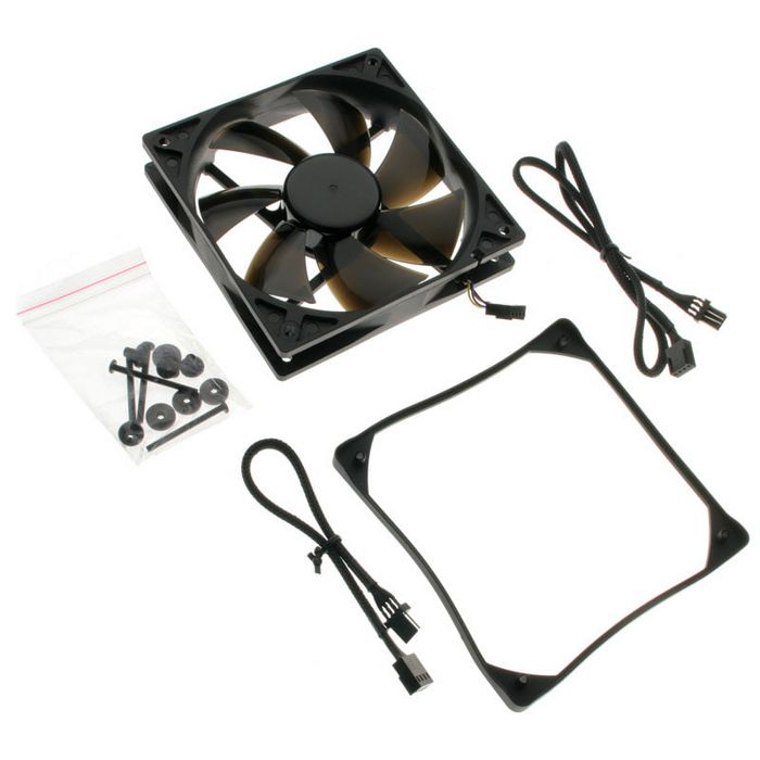 Noise blocker BlackSilent Pro Fan PLPS - 120mm PWM, 3 pieces-LUBU-027