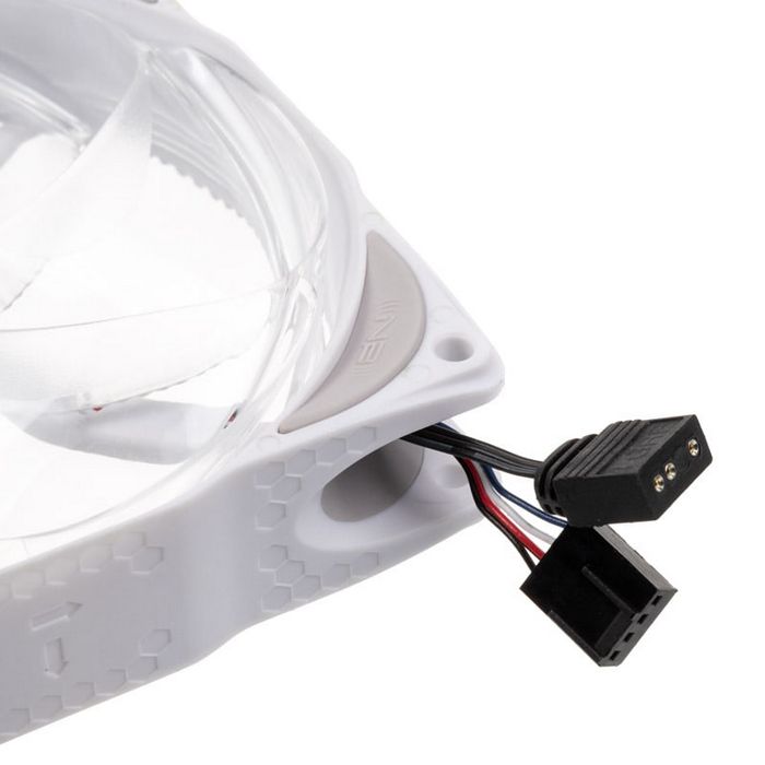 Noiseblocker NB-eLoop X B12-PS ARGB, PWM, 3er-Pack, white - 120mm-LUBU-052